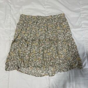 Floral Print Women's Skirt